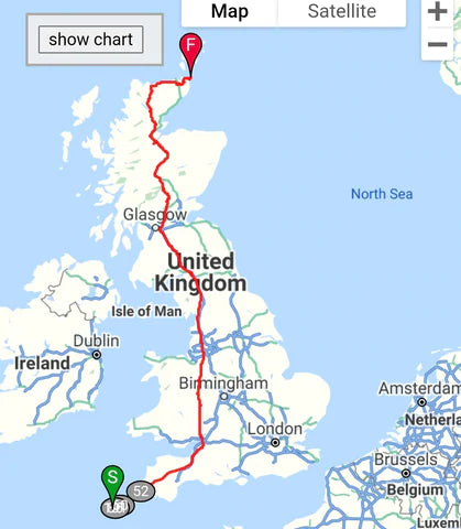 Row the UK Challenge (874 Miles)