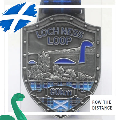 Loch Ness Loop 80km Rowing Challenge *LIVE TRACKING MAP*