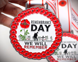 Remembrance Day 2024. 2k,5k,10k,half,marathon