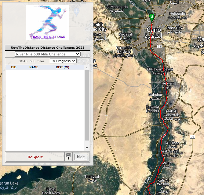 River Nile 600 Mile Rowing Challenge