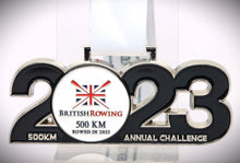 Load image into Gallery viewer, 500km 2023 British Rowing Annual Row *LIVE TRACKING MAPS*